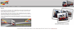 Desktop Screenshot of dcurran.co.uk